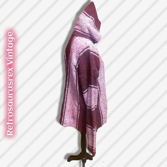 VINTAGE Mexican Poncho - Picture 4 of 6